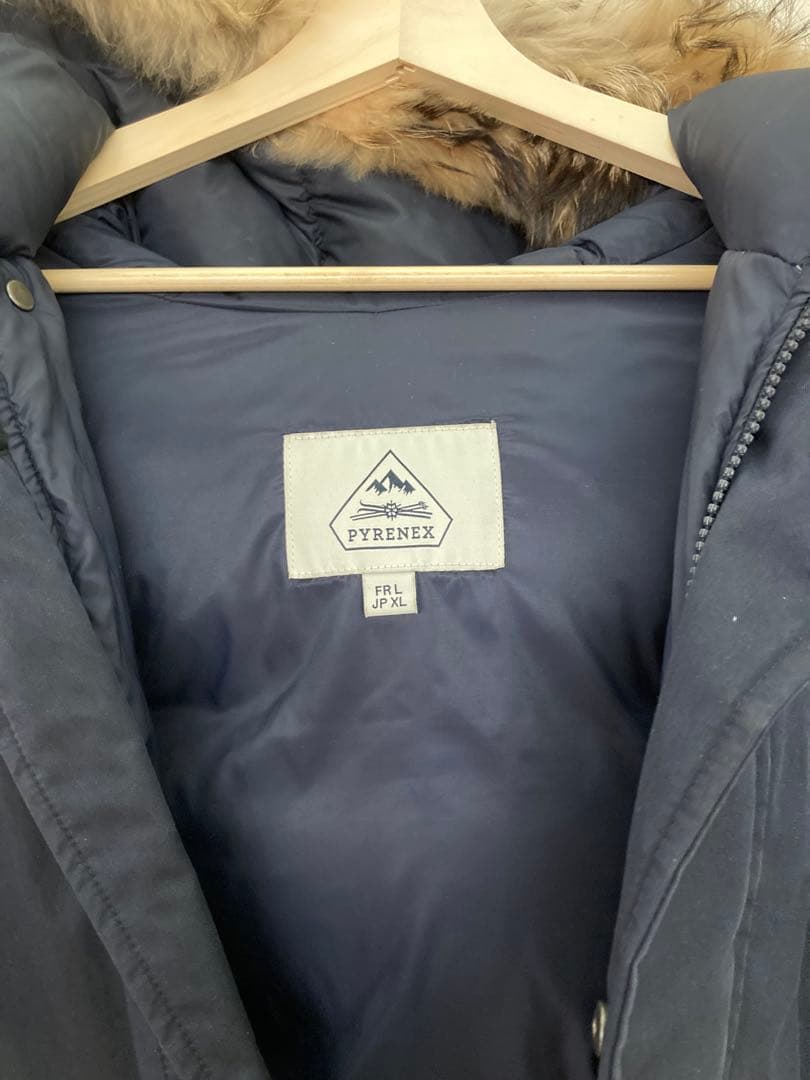 PYRENEX ネイビー ダウンジャケット XLサイズ　アヌシー