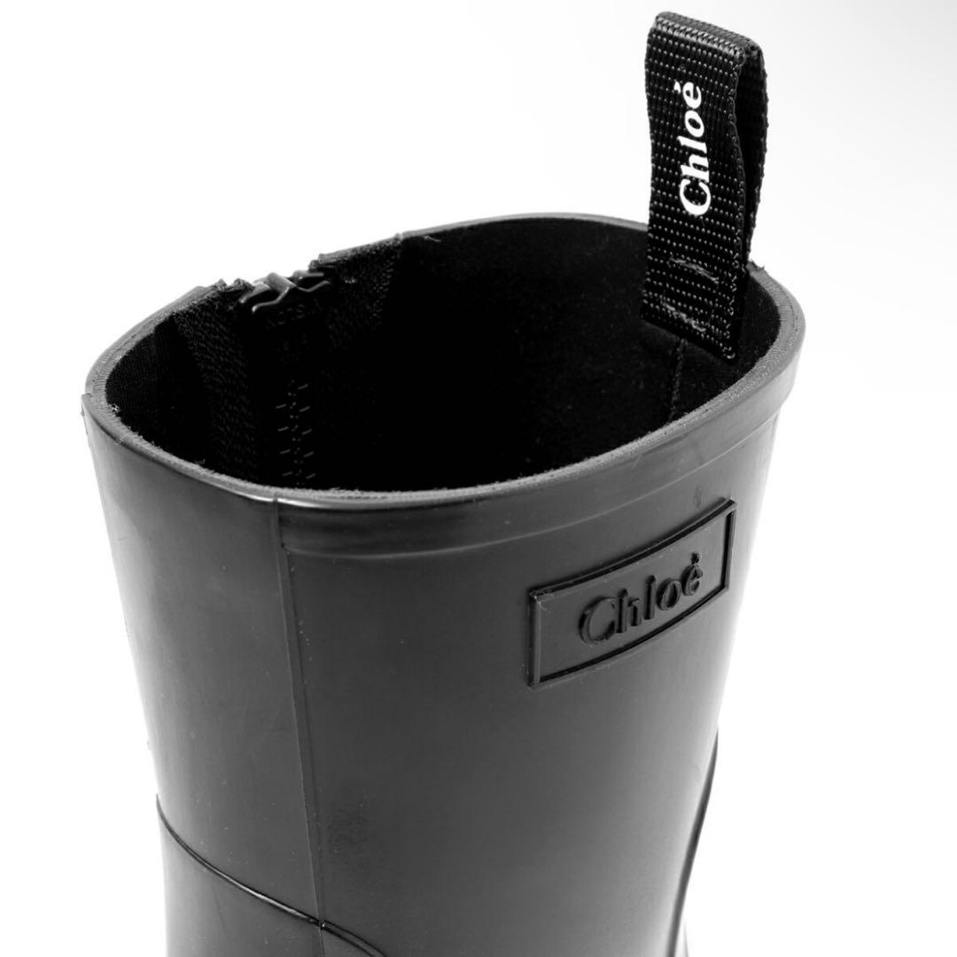 F*x様 超美品 Chloe クロエ レインブーツ ブラック 2025SS