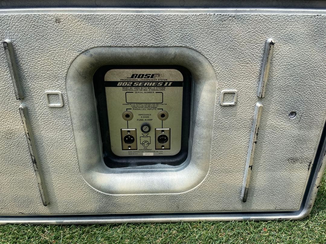 BOSE 802 II スピーカー音出し確認済み