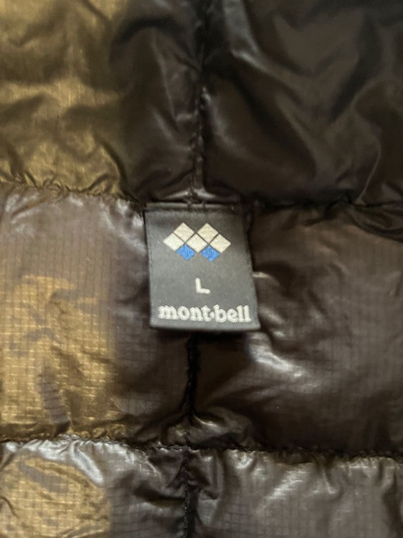 mont-bell モンベル ダウンジャケット ブラック Lサイズ