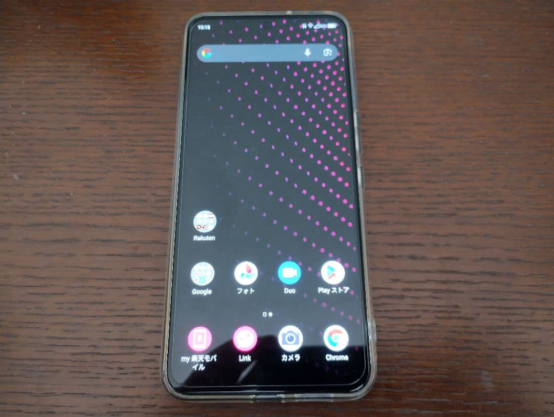 良品　ZR01 simフリー 128GB　rakuten big　ケース付