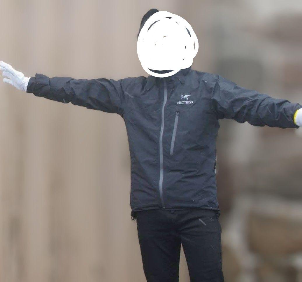 jun　アークテリクス アルファSL ゴアテックス XS ブラック 黒