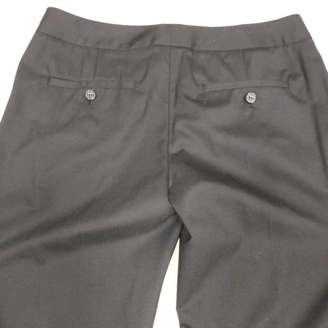 セオリー ノーカラージャケット フレアパンツ セットアップ　LANAI 黒