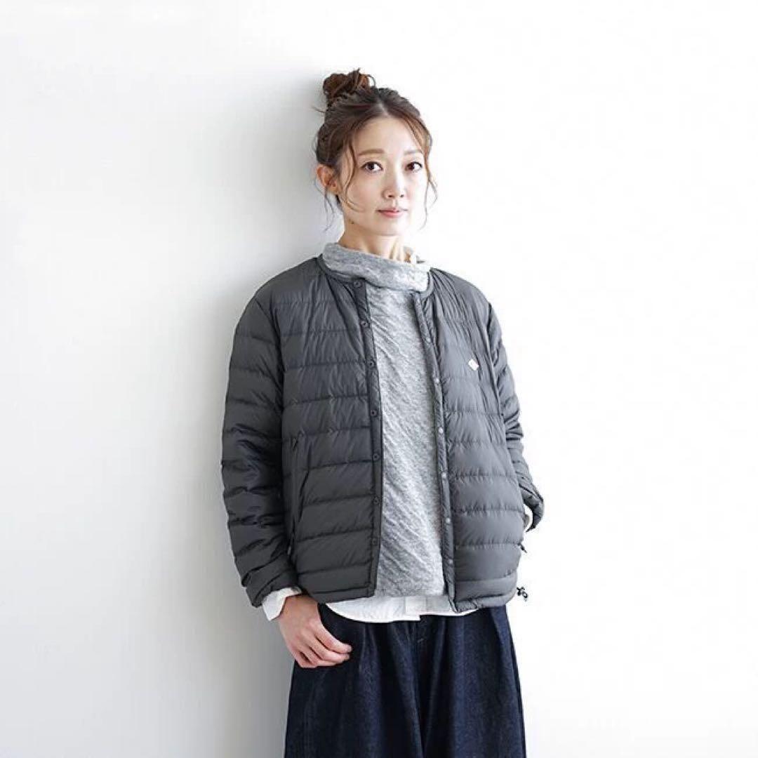 新品 Dantonダントン インナーダウン ジャケット　グレー　M