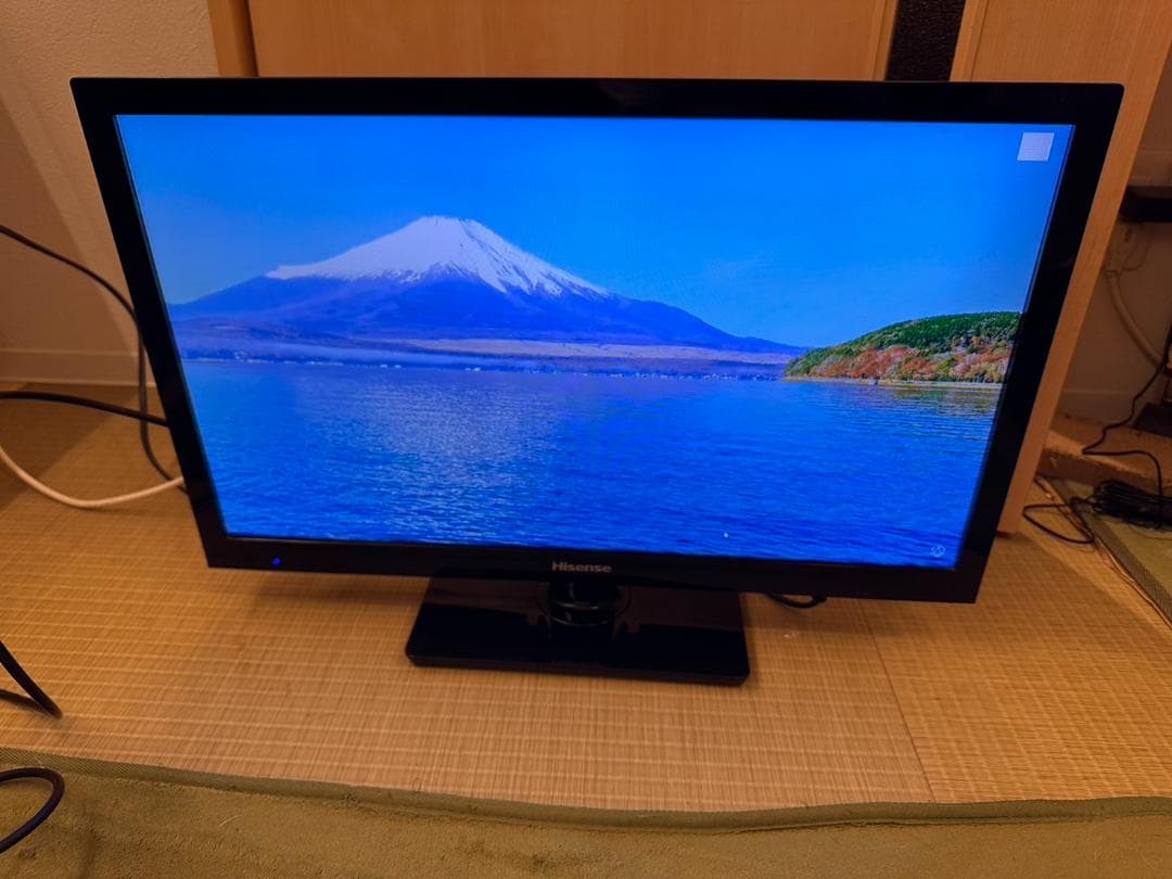 ハイセンス hisense 24型　テレビ HJ24K3120　17年製　映綺麗