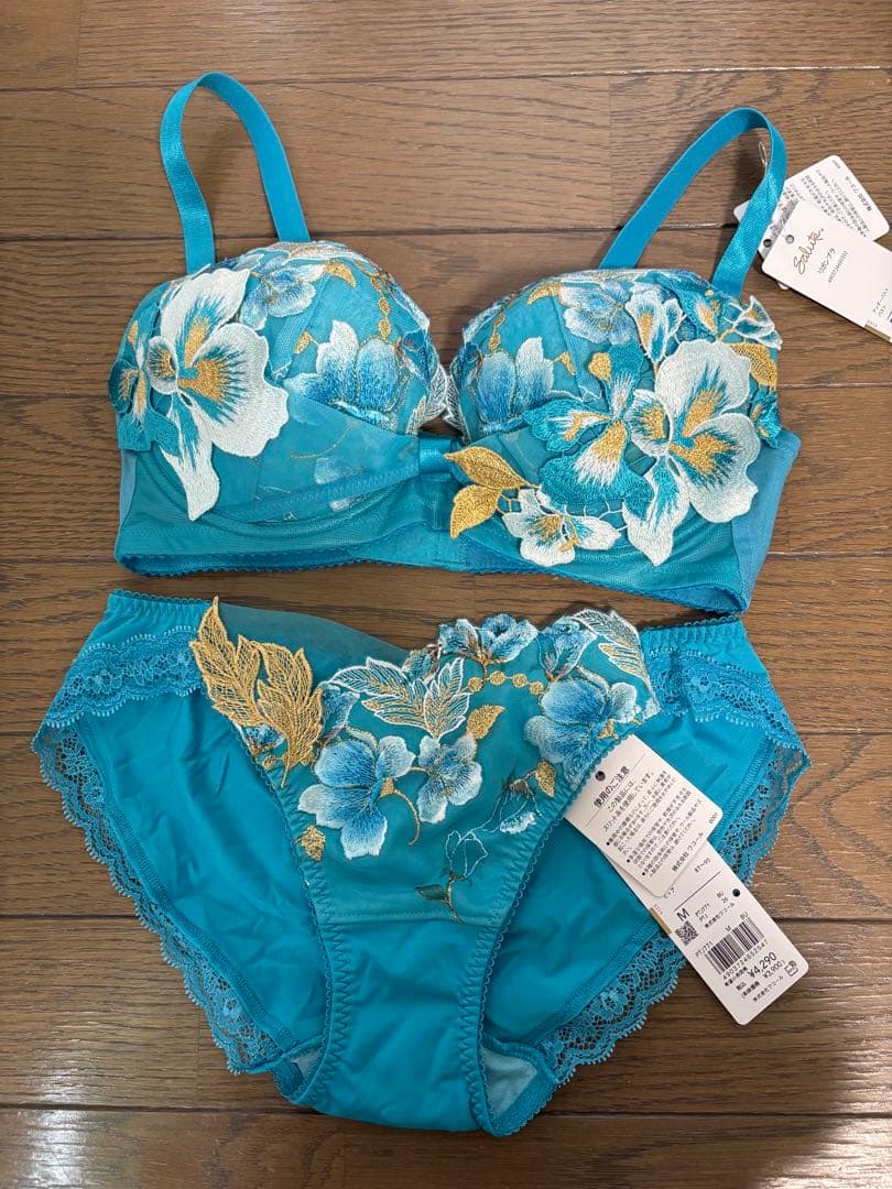 サルート　ブラ　ショーツ　salute PTJ771 BU