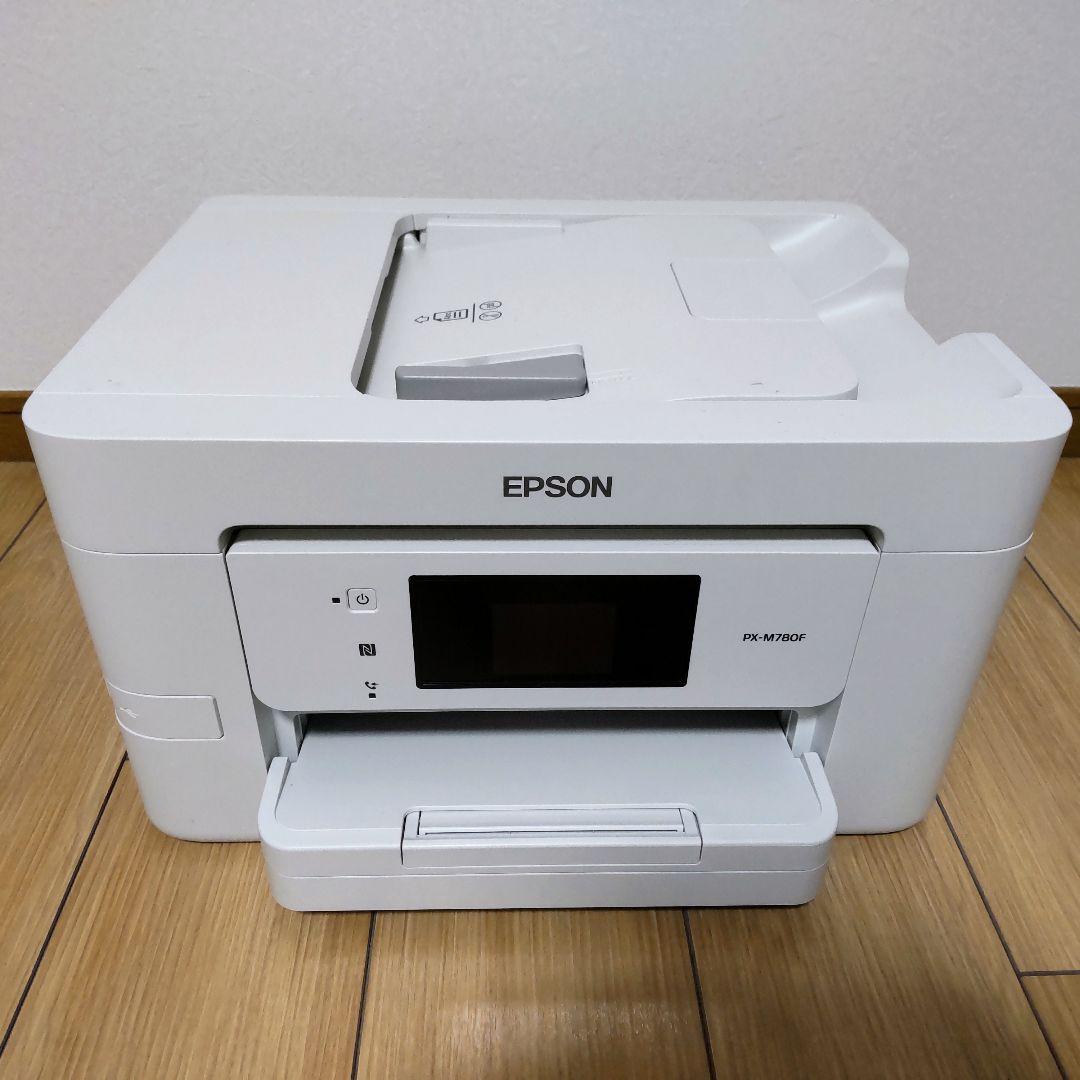 【低走行785枚】EPSON PX-M780F 動作良好 純正インク5個同梱