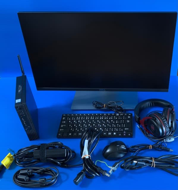 ★OptiPlex3070Micro + P2418HT 24チタッチモニタ－