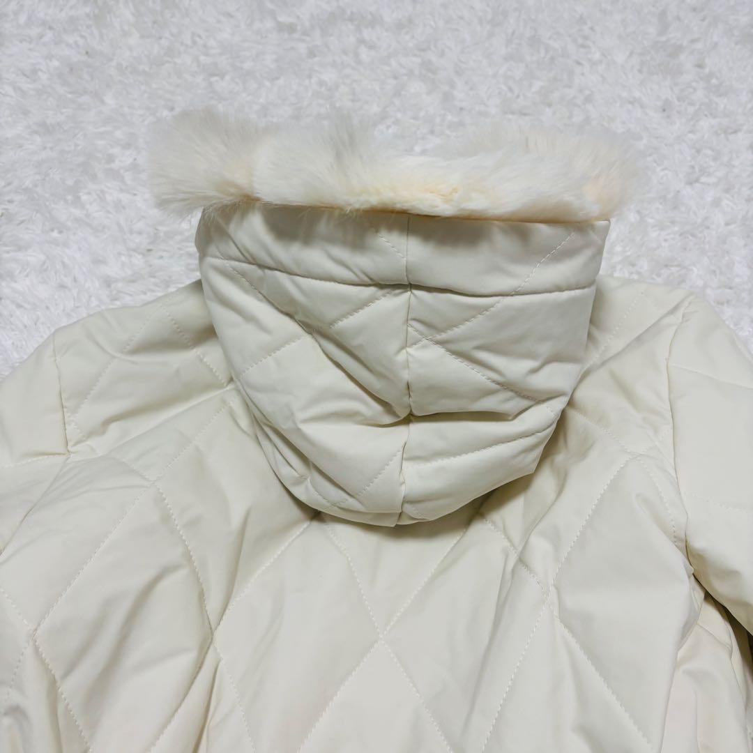 未使用タグ付き　ノエラ　ドロスト中綿コート Noela オフホワイト