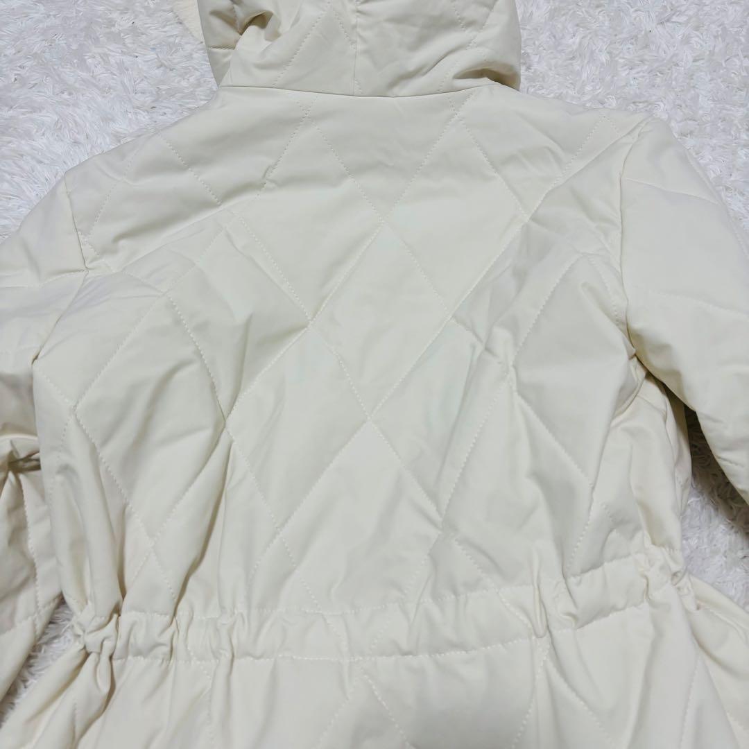 未使用タグ付き　ノエラ　ドロスト中綿コート Noela オフホワイト