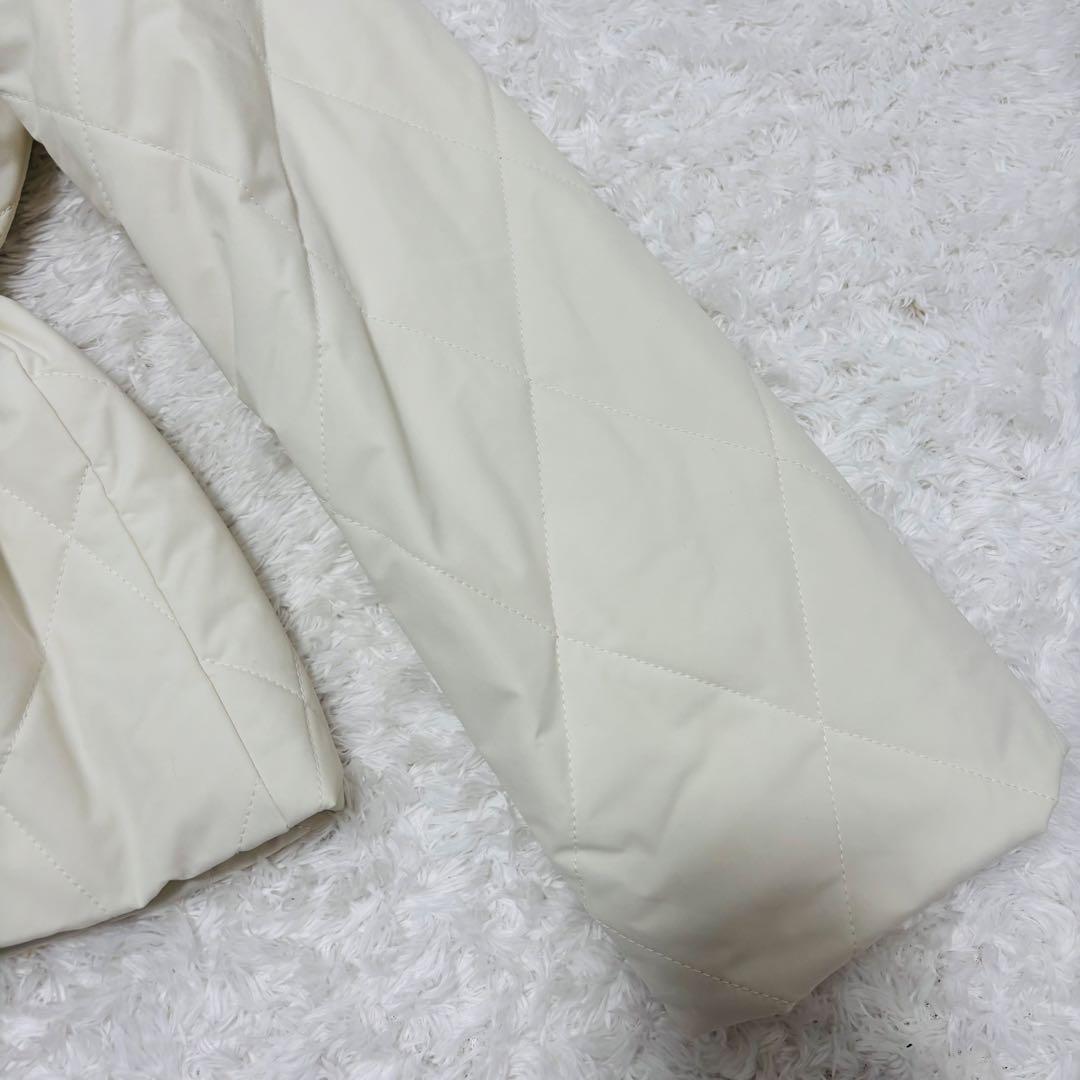 未使用タグ付き　ノエラ　ドロスト中綿コート Noela オフホワイト