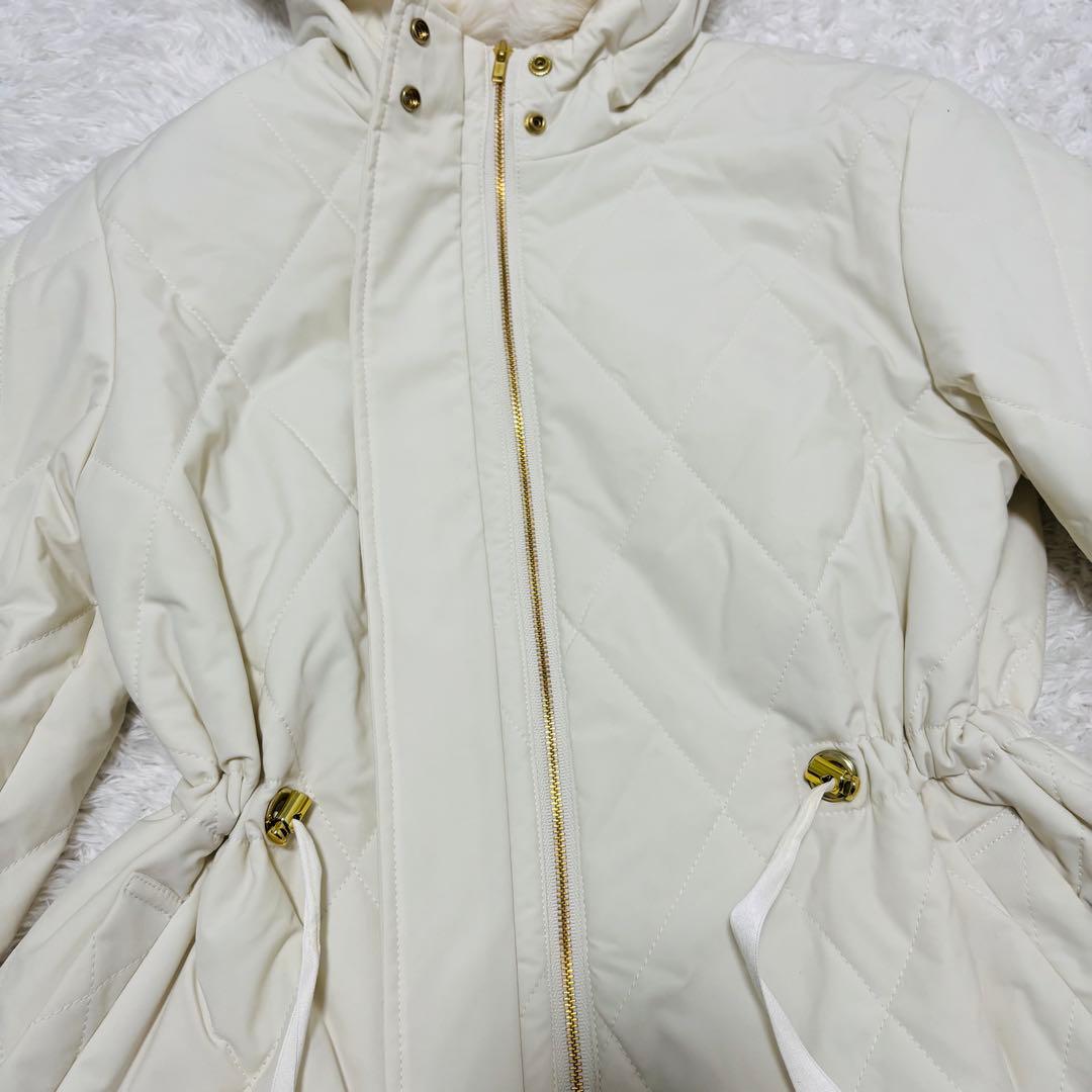 未使用タグ付き　ノエラ　ドロスト中綿コート Noela オフホワイト