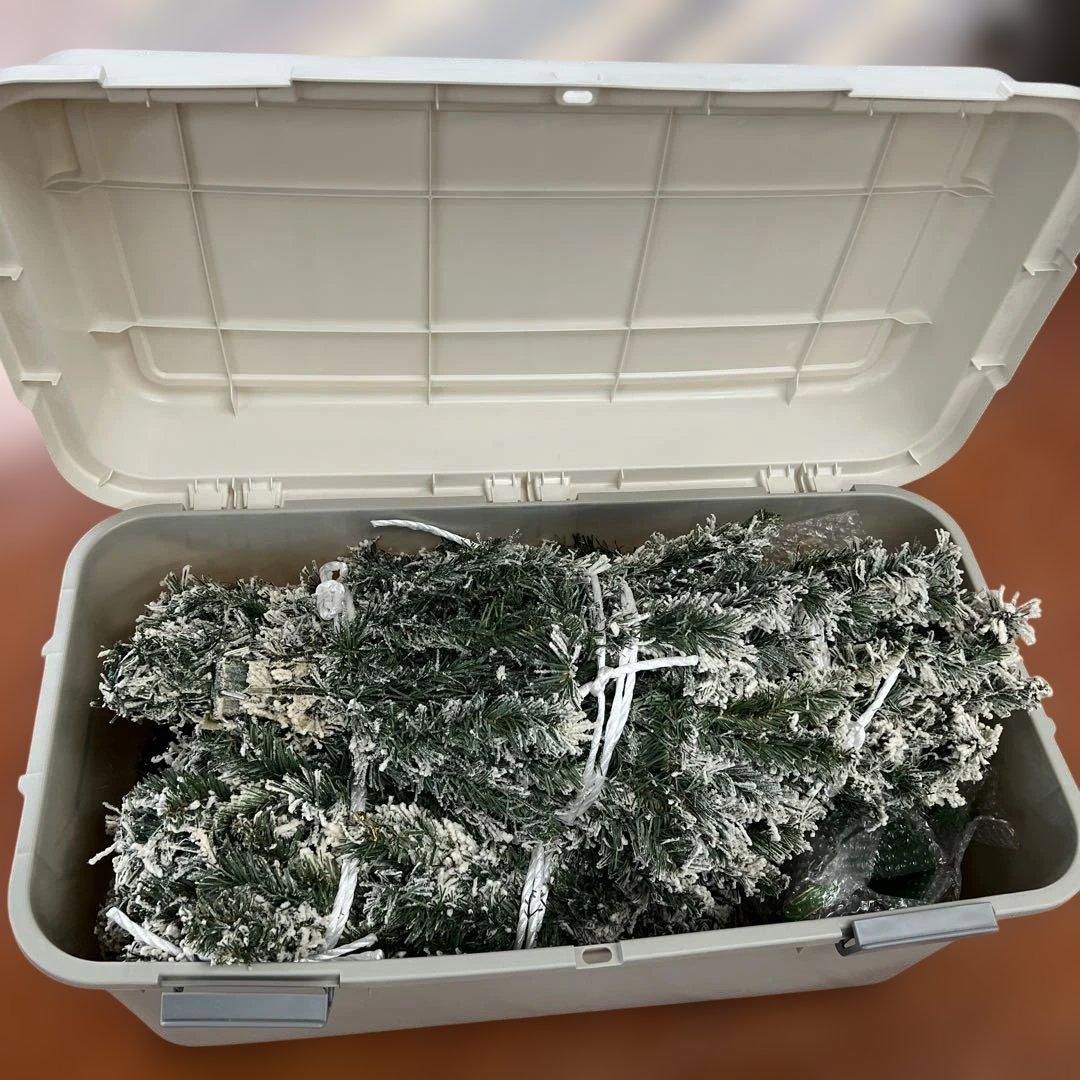 【ニトリ】クリスマスツリー210cm&オーナメントセット