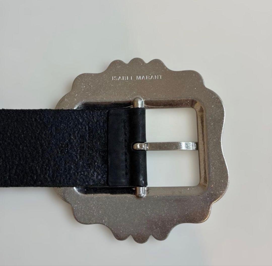 イザベルマラン　ISABEL MARANT Awele ワイドベルト　ブラック