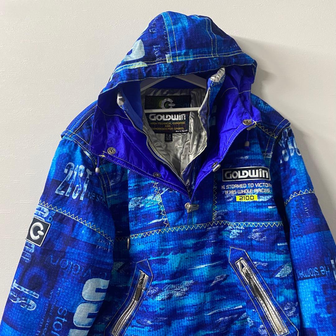 【激レア】GOLDWIN ゴールドウィン　スノボ　スキー　ウェア　ハーフジップ