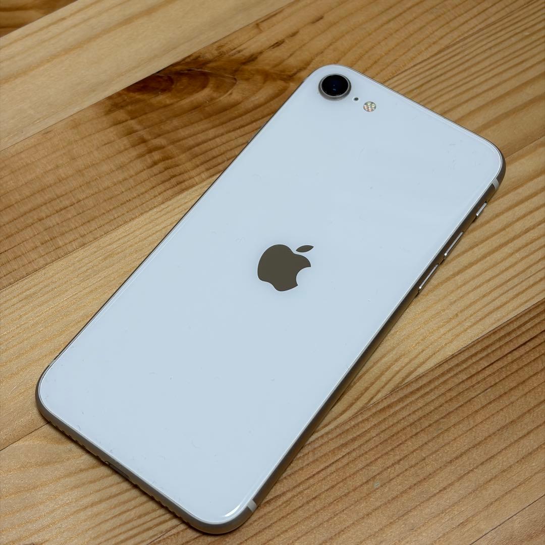 【美品】iPhoneSE3 128GB SIMフリー バッテリー新品おまけ付き！