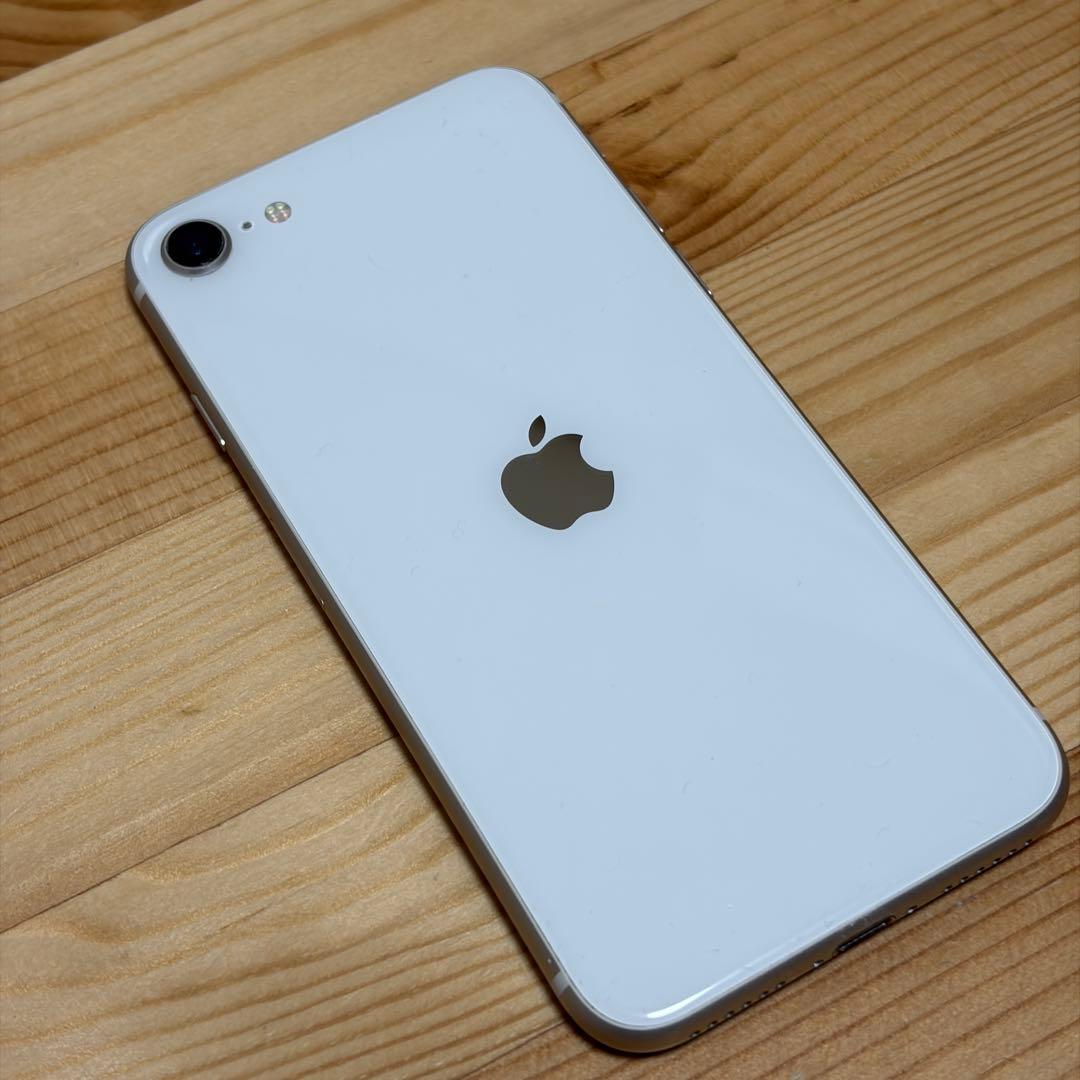【美品】iPhoneSE3 128GB SIMフリー バッテリー新品おまけ付き！
