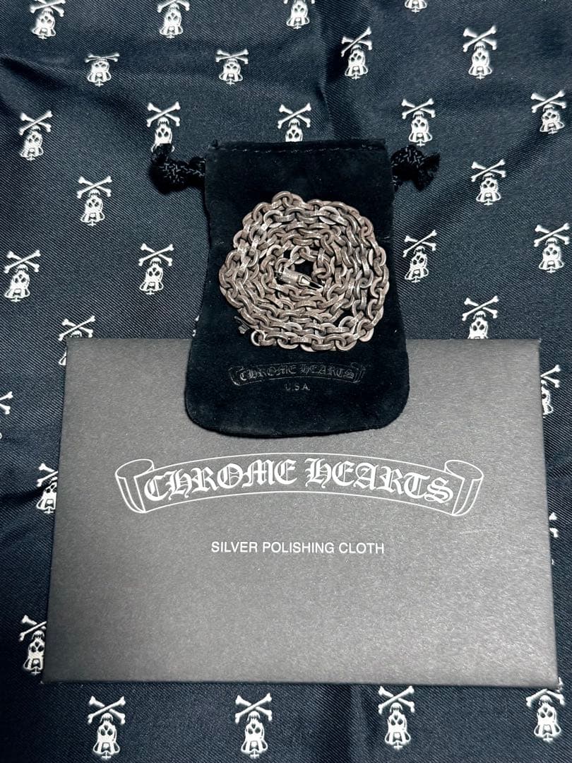 クロムハーツ　ペーパーチェーン20inch