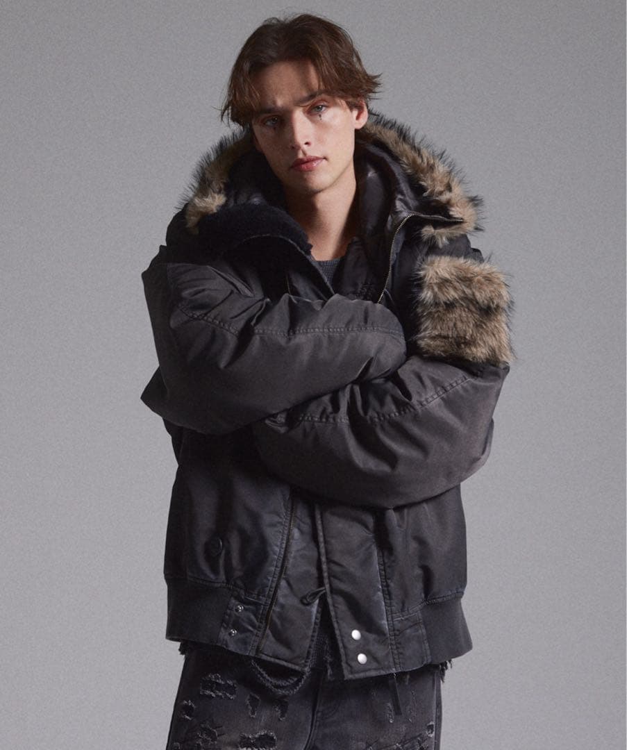 GRANCY グランシー N2Bジャケット　ブラックSサイズ 最安値 n2b