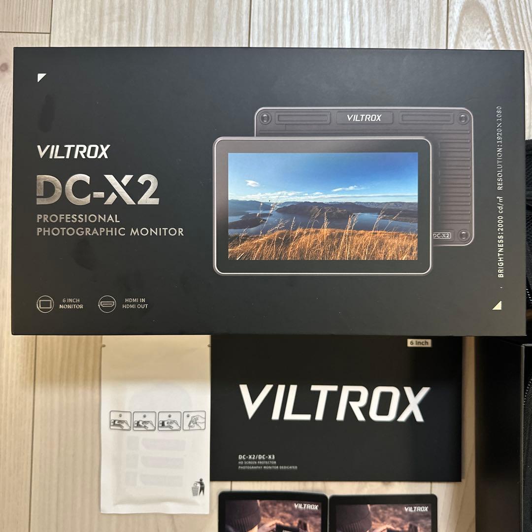 VILTROX DC-X2 カメラ フィールドモニター 6インチ