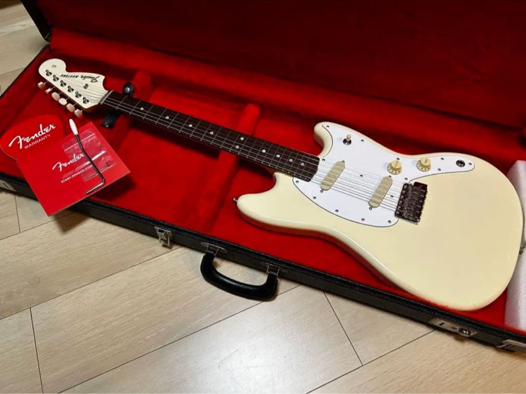 【Zicca限定版】Fender Mustang char owhホワイト 美品