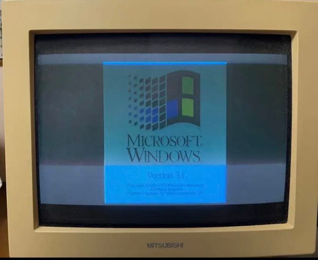 【希少・動作品・】NEC PC-9821BF 本体 レトロPC98DOS