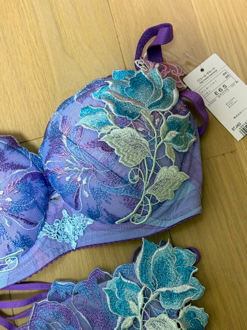 【新品タグ付】ワコール サルート E65 TバックM セット