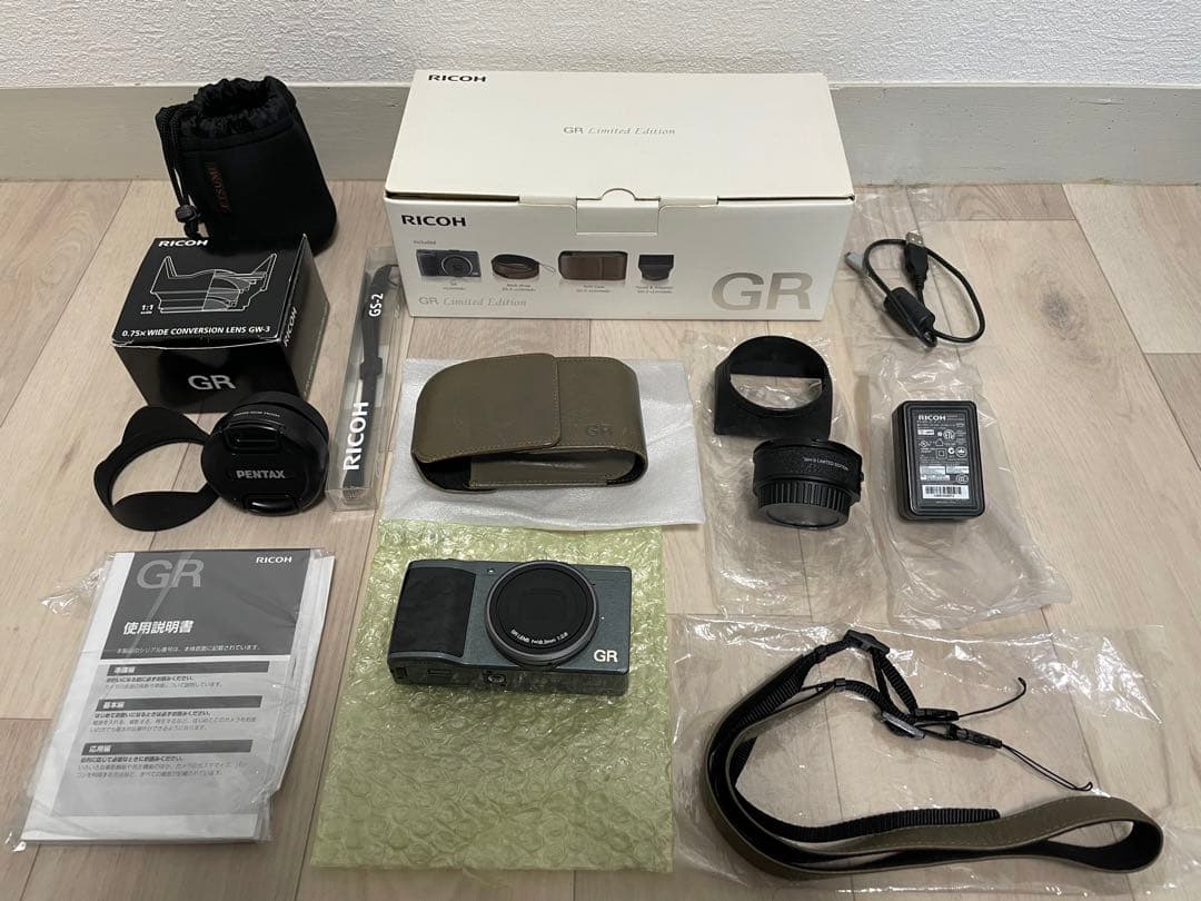 4/6までRICOH GR Limited Edition +α
