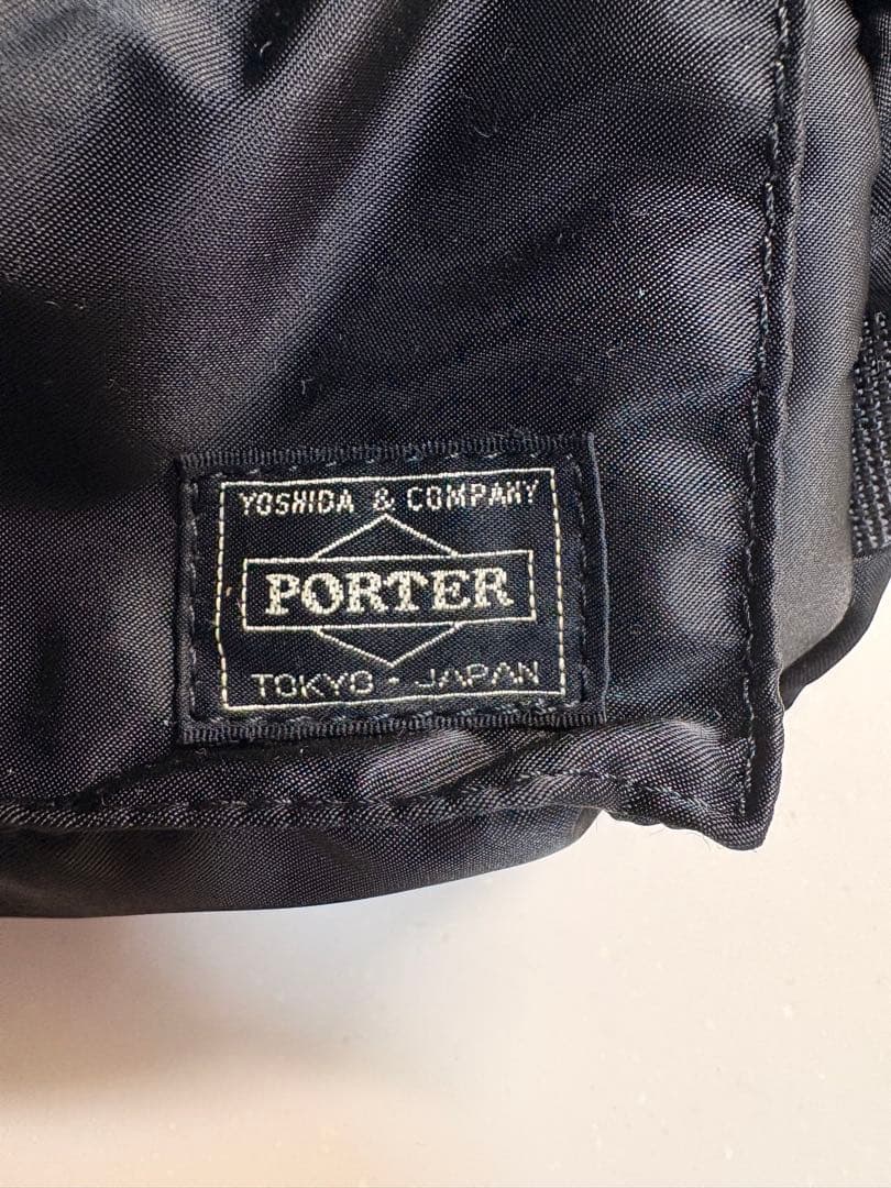 ポーター タンカー ボディバッグ ウエストバッグ ブラック