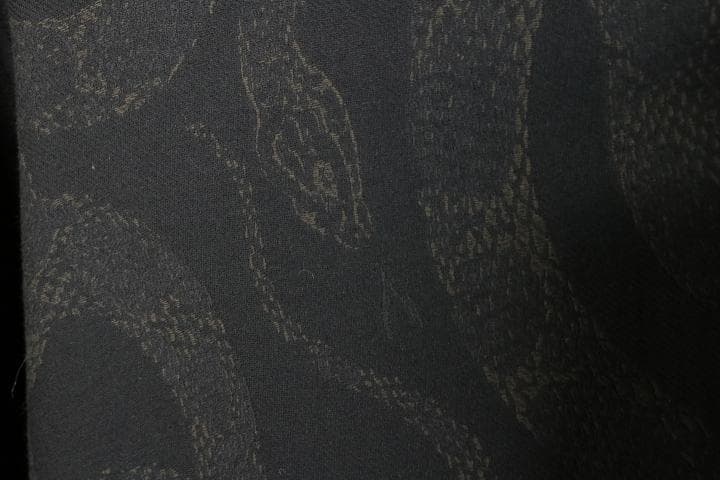 チ*ー様 24AW【新品】☆CALEE：ヘビ柄　スネーク柄　ジャカード　ハーフコ