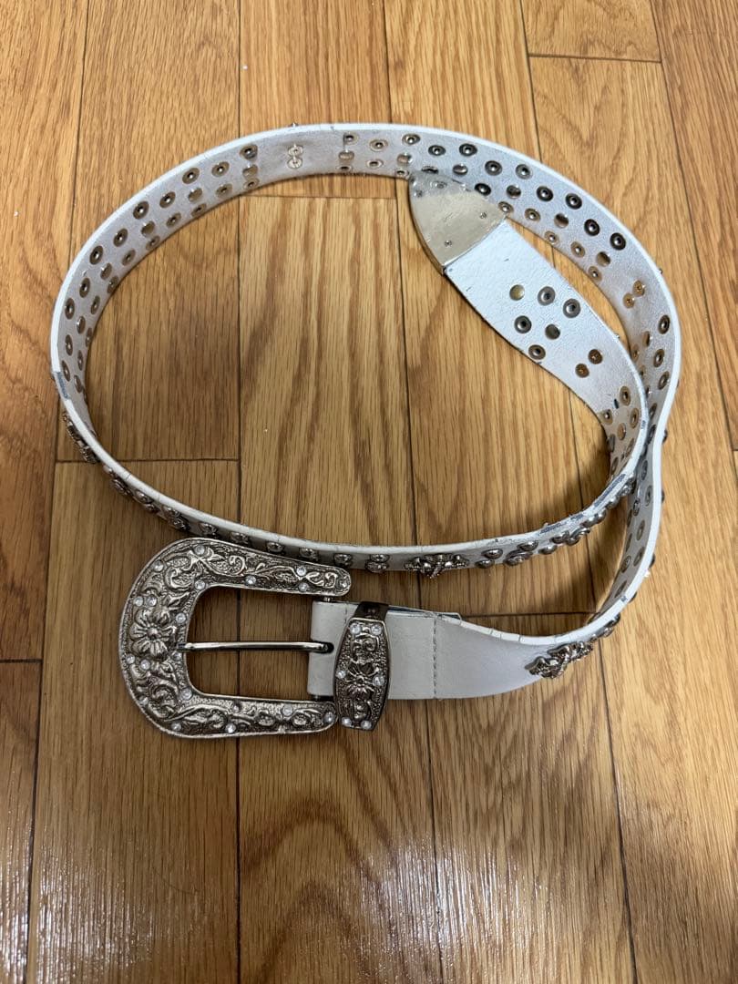 小物 FUTURE ARCHIVE RHINE STONE BELT