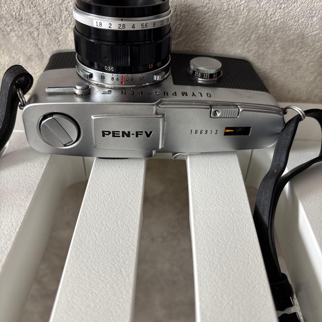 月埜Olympus pen fv フィルムカメラ レンズセット