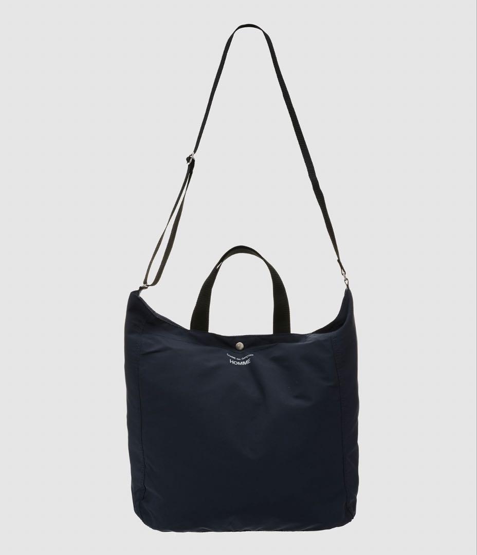 25AW 1度使COMME des GARCONS 2WAY バッグ ネイビー