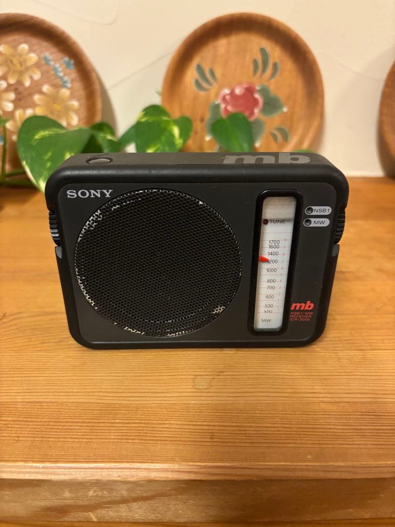 SONY mb AM/SWラジオ ICR-3000山ラジオ