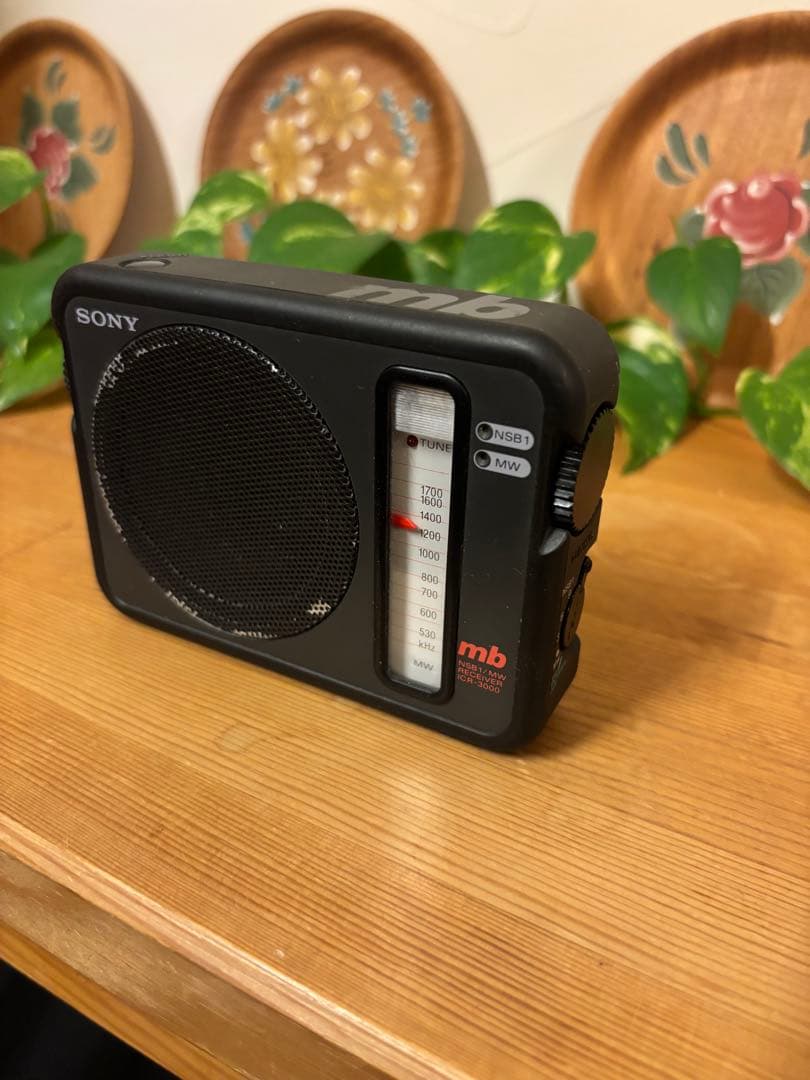 SONY mb AM/SWラジオ ICR-3000山ラジオ