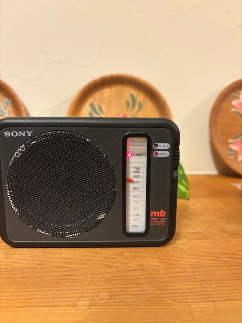 SONY mb AM/SWラジオ ICR-3000山ラジオ