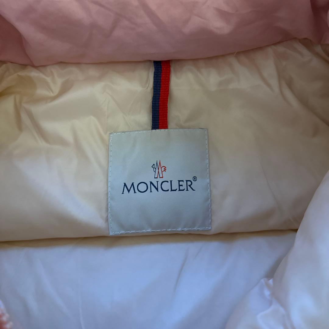 MONCLER モンクレール　ピンク フード付き ジャケット