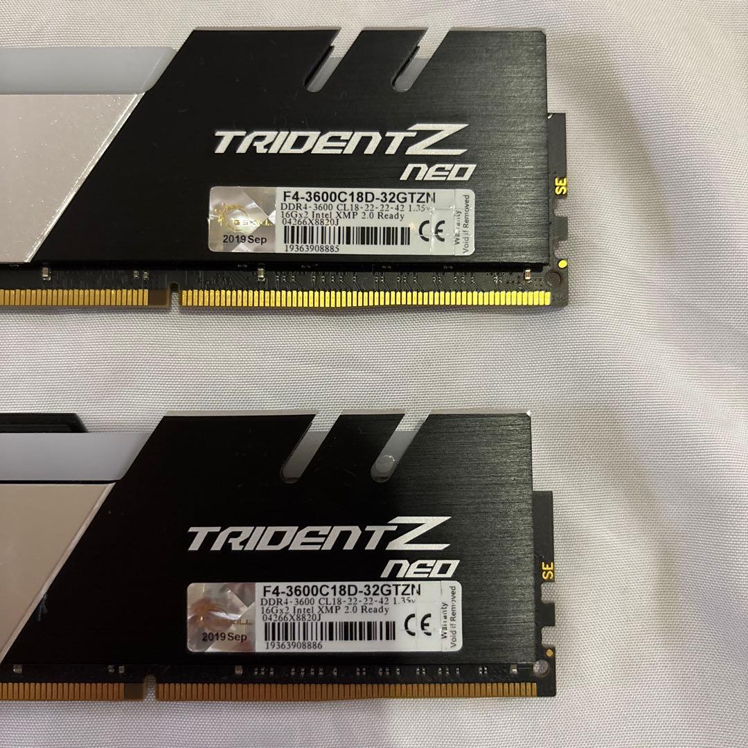 G.SKILL DDR4 メモリ 32GB