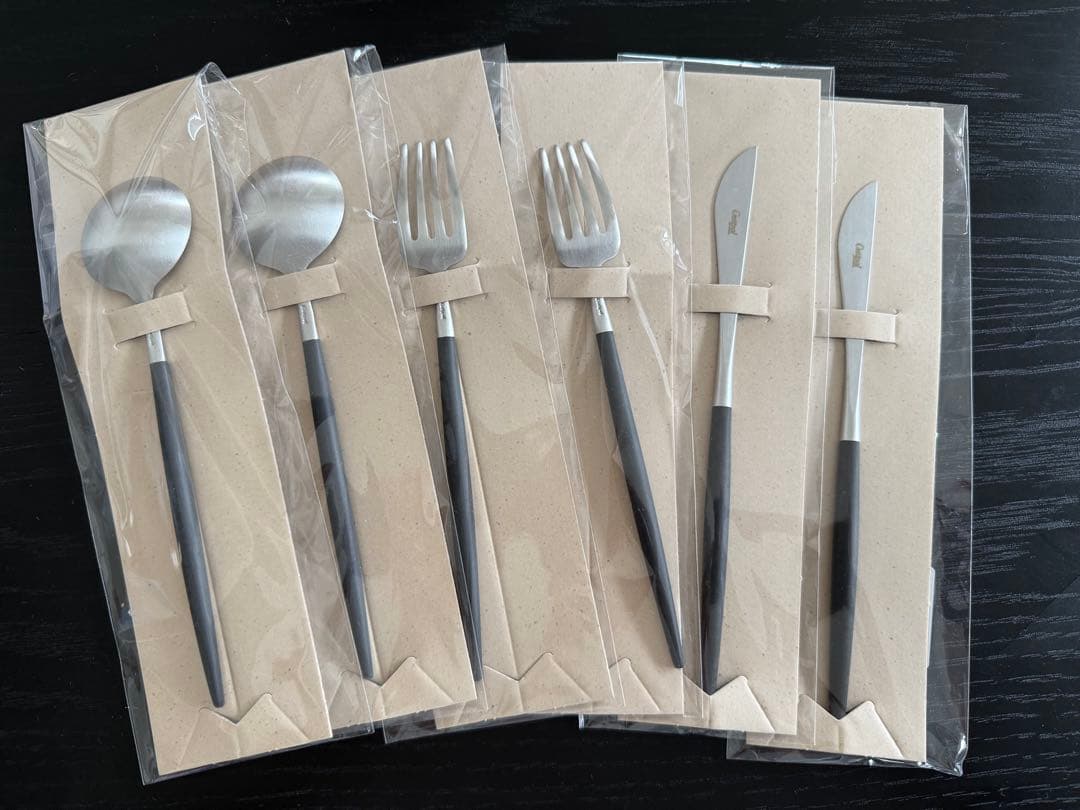 クチポール　カトラリーセット ステンレススチール 6点