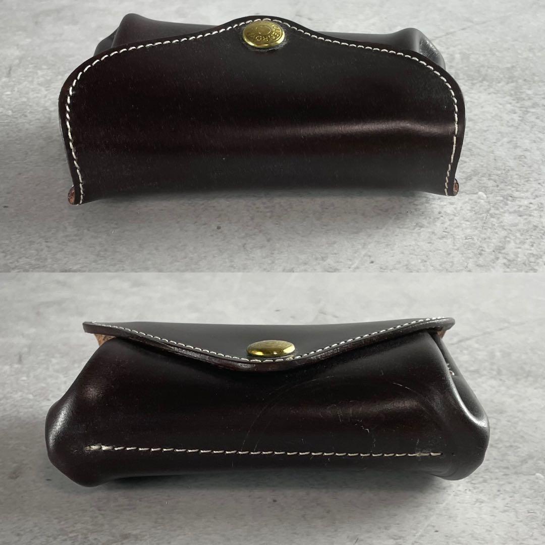 極美品✨ グレンロイヤル スモールパース ブライドルレザー ブラウン系