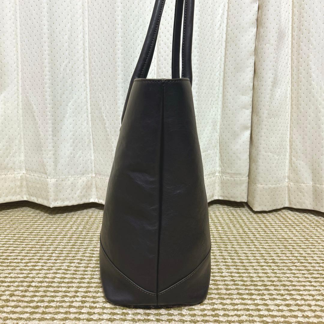 定価26400円 epe 本革 レザートート ダークブラウン