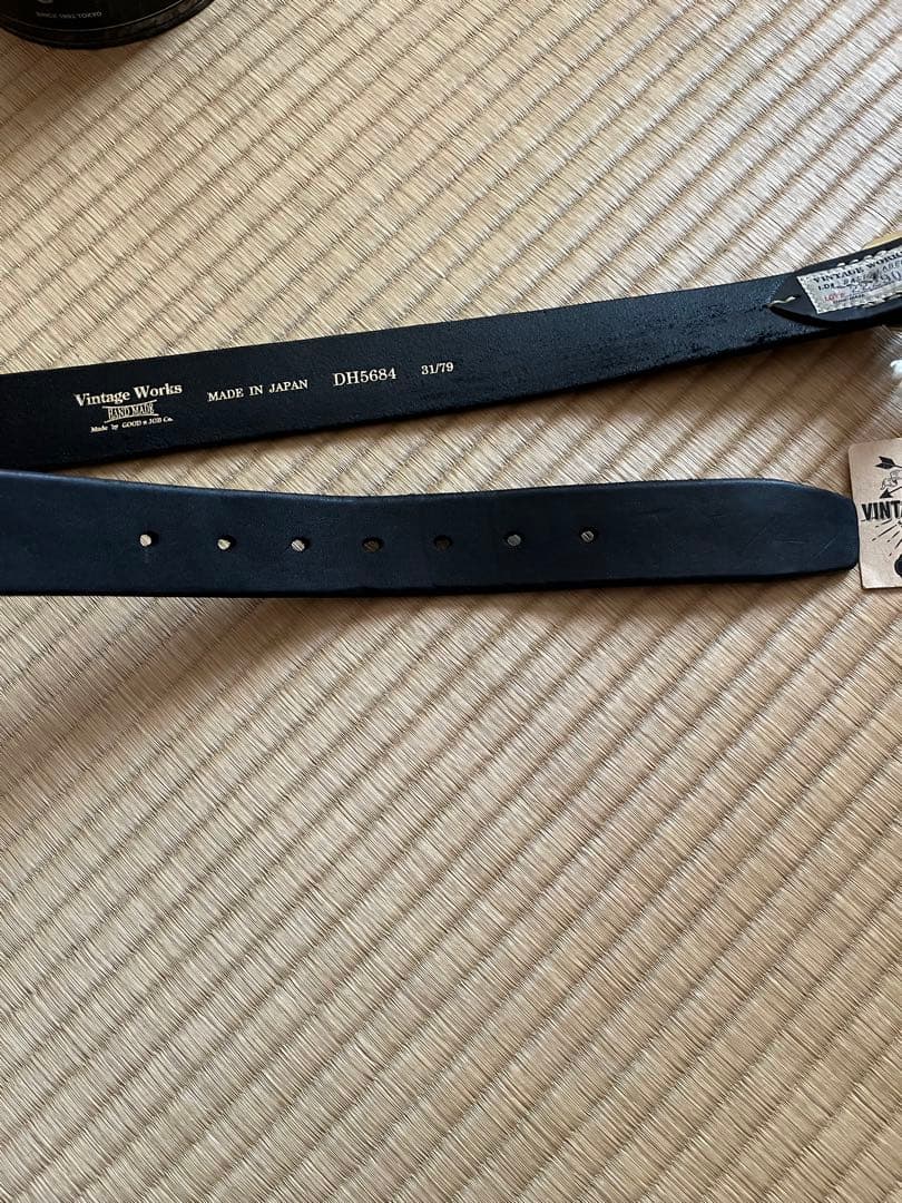 Vintage Works DH5684 ブラック 31/79 本革真鍮 日本製