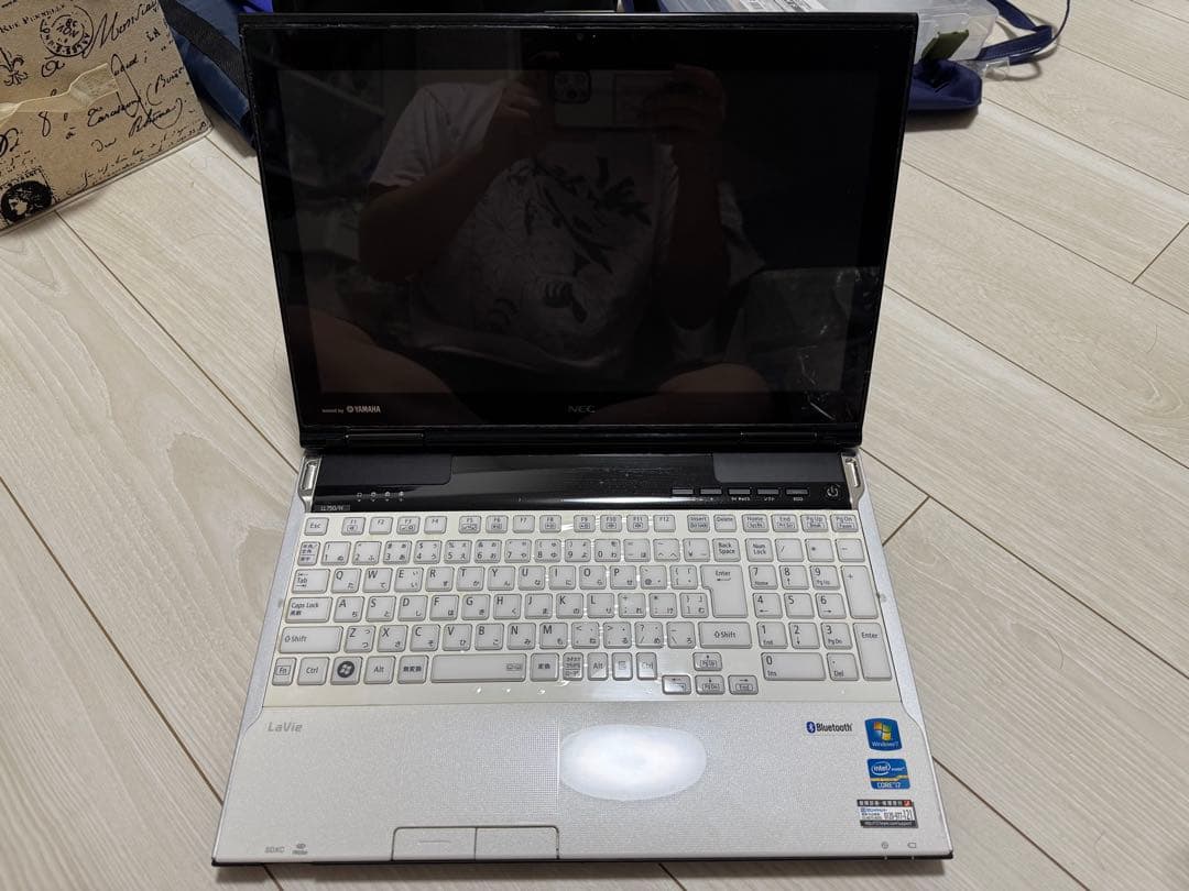 NEC LaVie ノートパソコン PC-LL750HS2JW 動作良好品