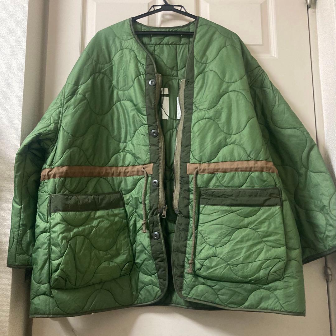 チャオパニックティピー　ミリタリー　キルティング　リバーシブル