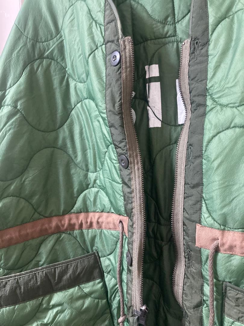 チャオパニックティピー　ミリタリー　キルティング　リバーシブル