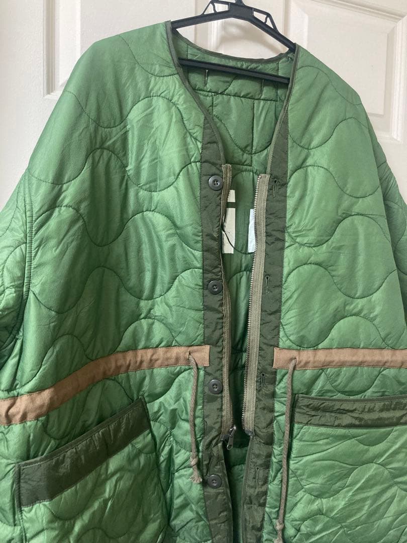 チャオパニックティピー　ミリタリー　キルティング　リバーシブル