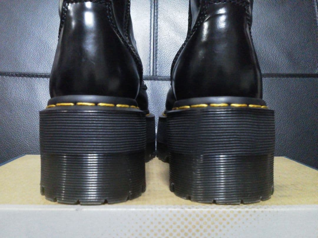 【極美品】Dr.Martens JADON MAX UK3 黒 厚底 8ホール