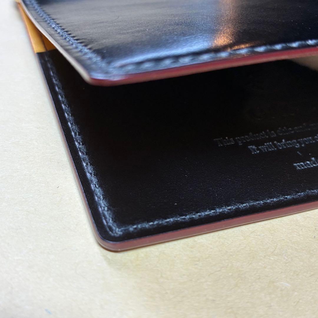 ガンゾ シェルコードバン マネークリップ