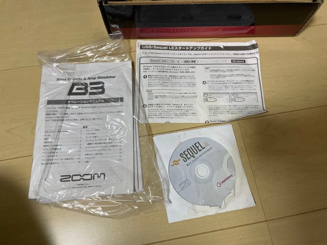 ZOOM B3 ベースエフェクター