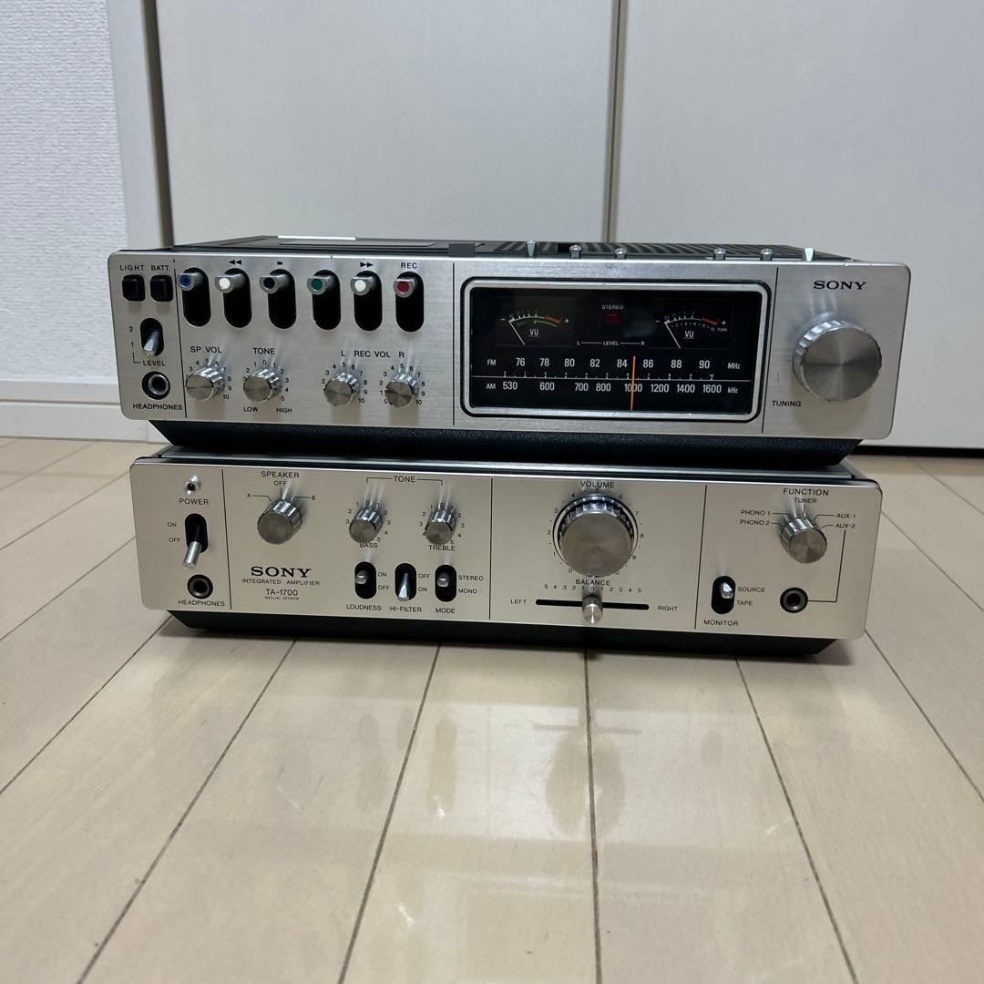SONY カセットデンスケ CF-2700 + TA-1700